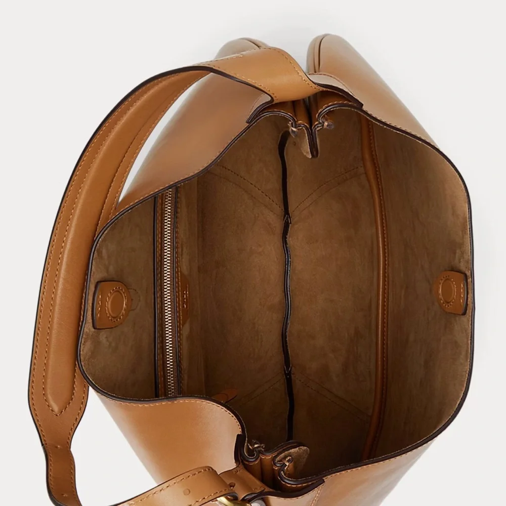 POLO ID CALFSKIN LARGE Shoulder Bag - Picture 2 of 13